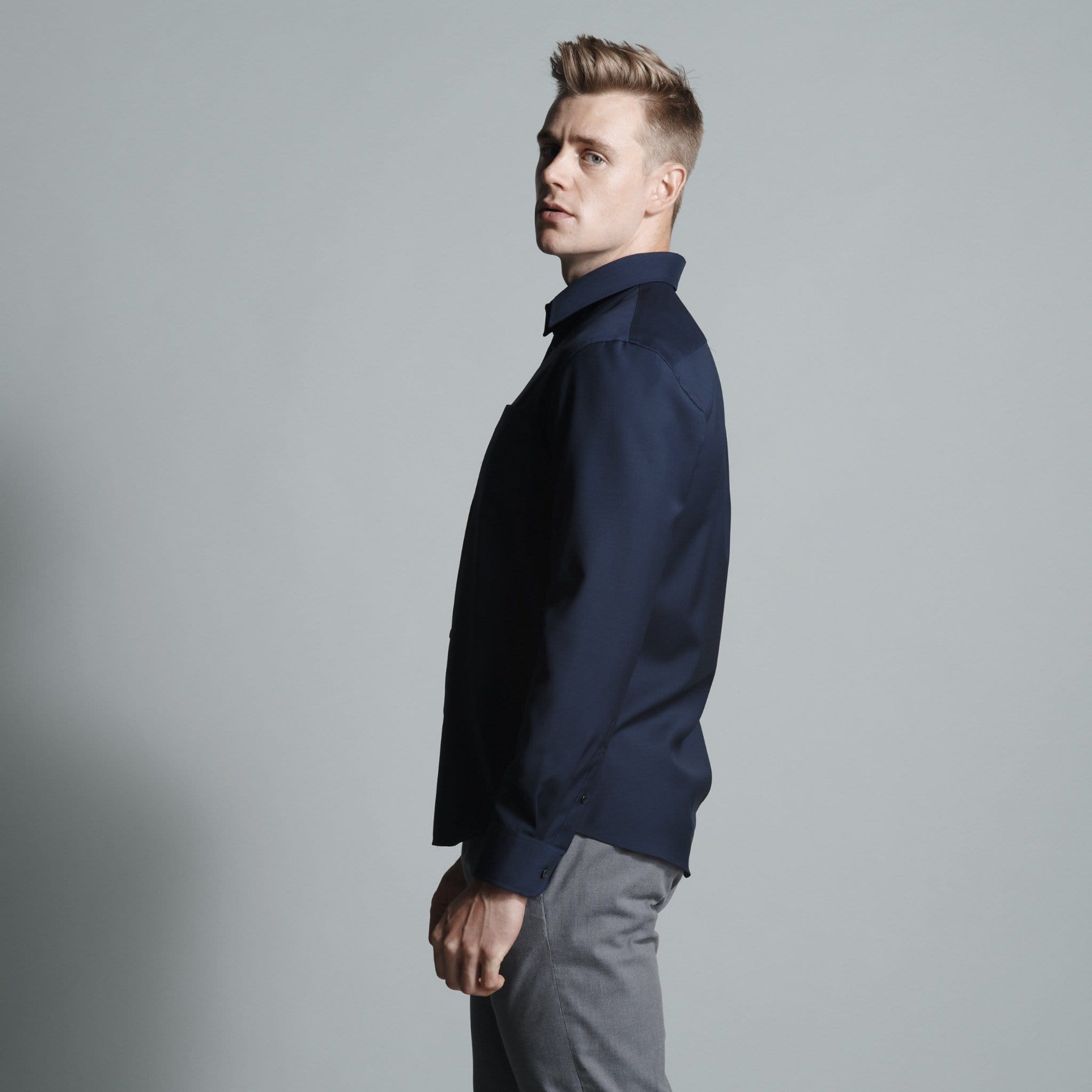 Single Pocket Parisian Blue / XL / Modern